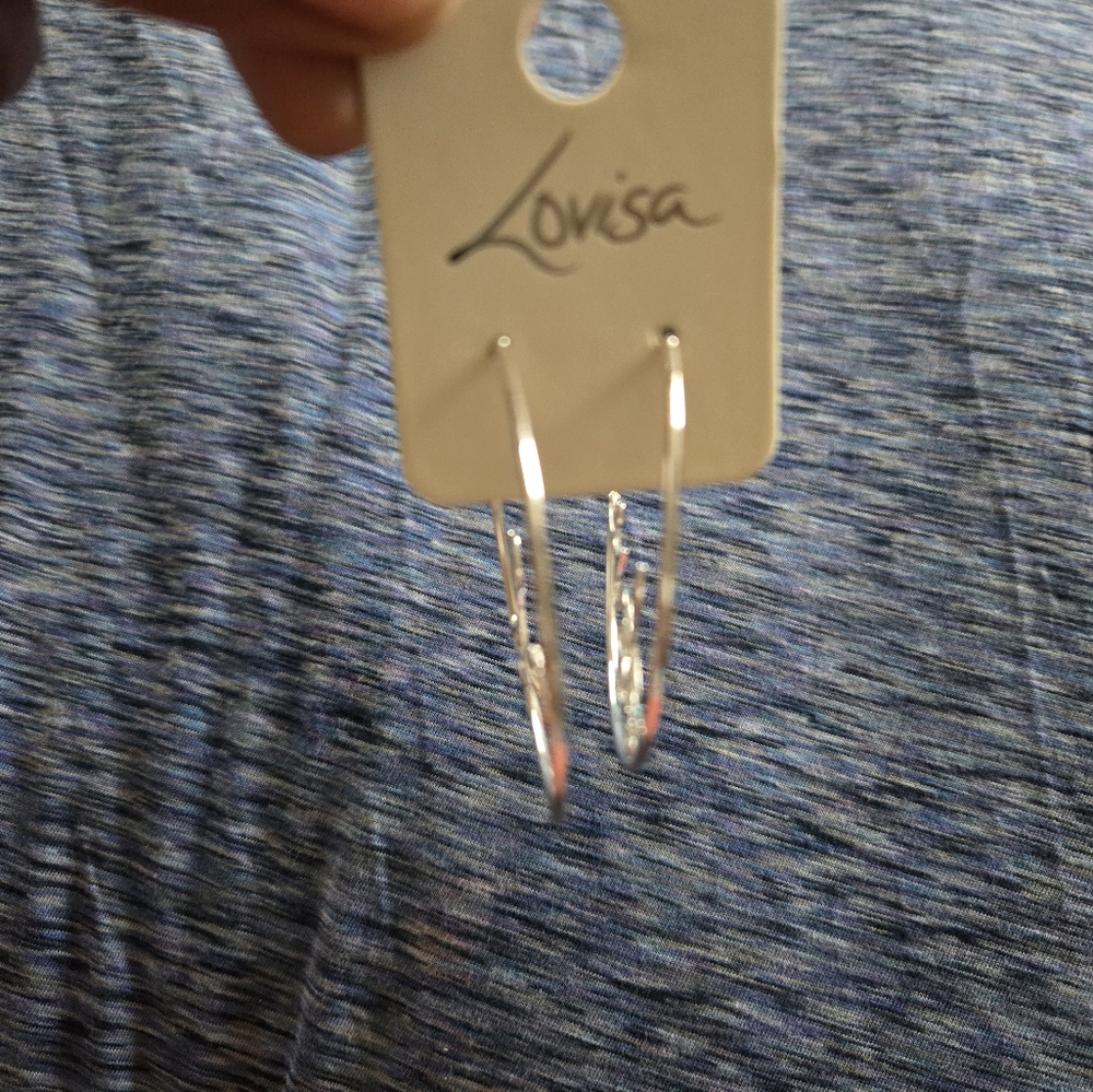 NWT Lovisa Silver-tone earrings